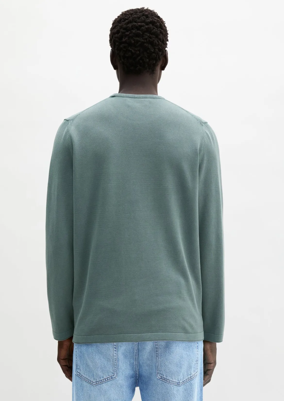 Feinstrick-Pullover regular aus zertifizierter Bio-Baumwolle