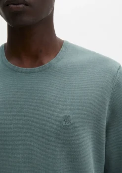 Feinstrick-Pullover regular aus zertifizierter Bio-Baumwolle
