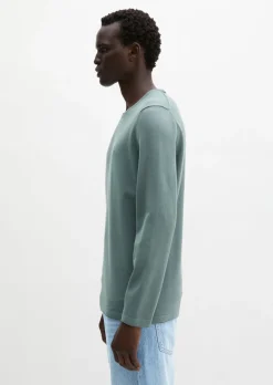Feinstrick-Pullover regular aus zertifizierter Bio-Baumwolle