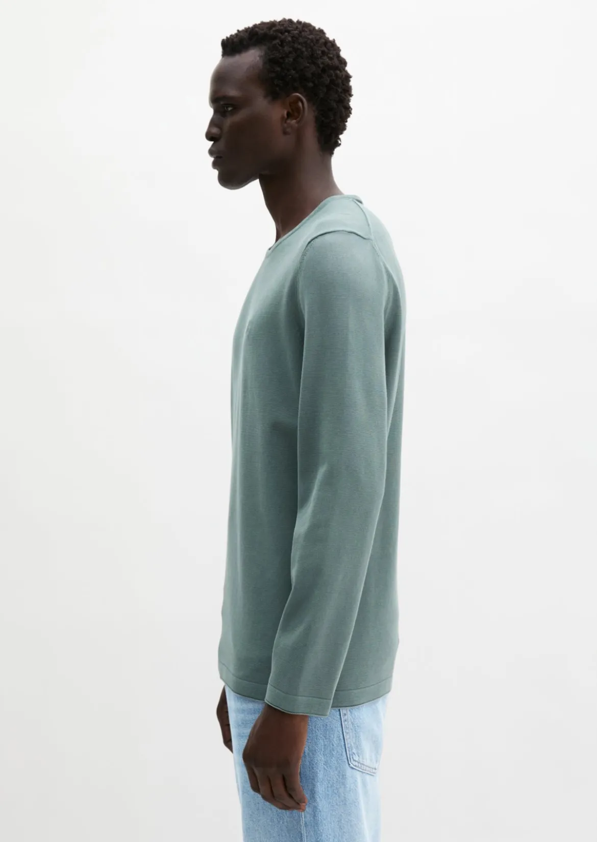 Feinstrick-Pullover regular aus zertifizierter Bio-Baumwolle