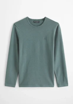 Feinstrick-Pullover regular aus zertifizierter Bio-Baumwolle