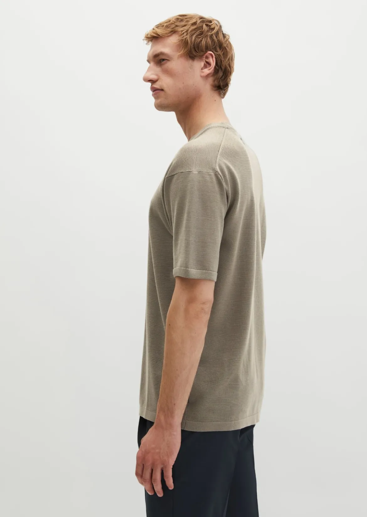 Feinstrickshirt DFB Travel Collection aus reiner Bio-Baumwolle