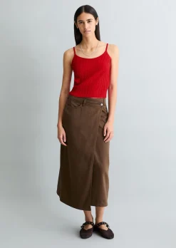 Feinstrick-Top slim aus LENZING™ ECOVERO™