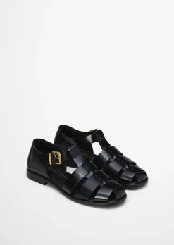 Fisherman-Sandalen Model Fiona aus veredeltem Rindleder