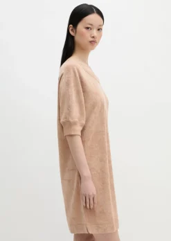 Frottee-Kleid loose aus Organic Cotton-Mix