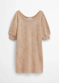 Frottee-Kleid loose aus Organic Cotton-Mix