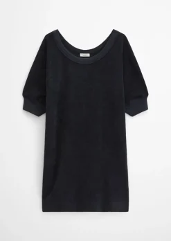 Frottee-Kleid loose aus Organic Cotton-Mix