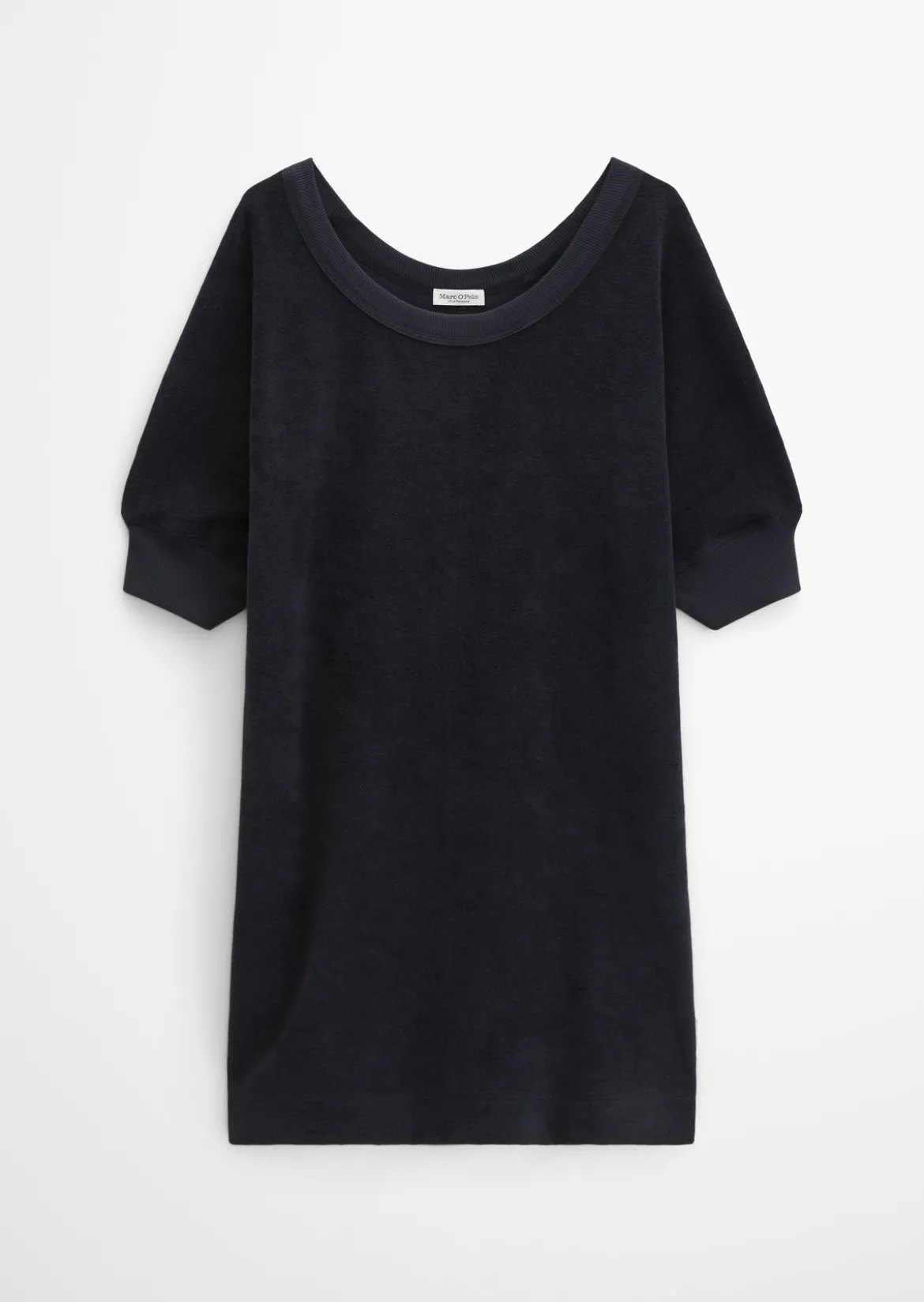 Frottee-Kleid loose aus Organic Cotton-Mix