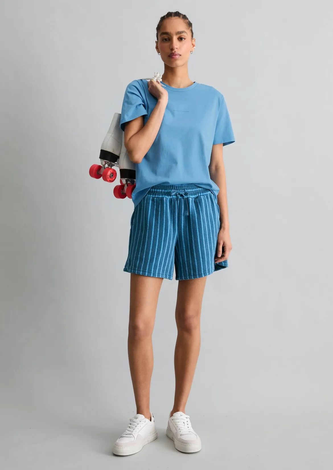 Frottee-Shorts regular aus Organic Cotton