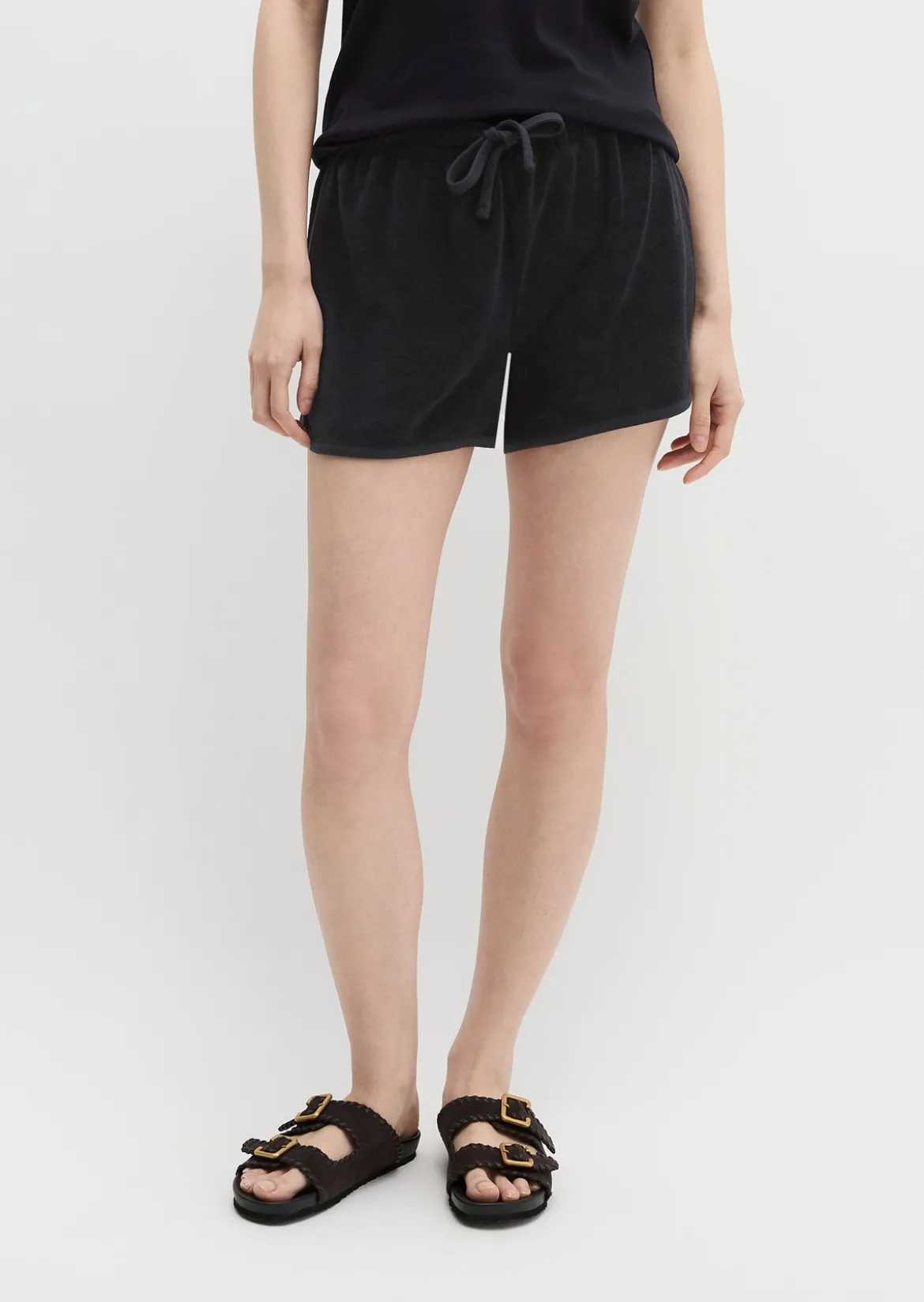 Frottee-Shorts regular aus Organic Cotton-Mix