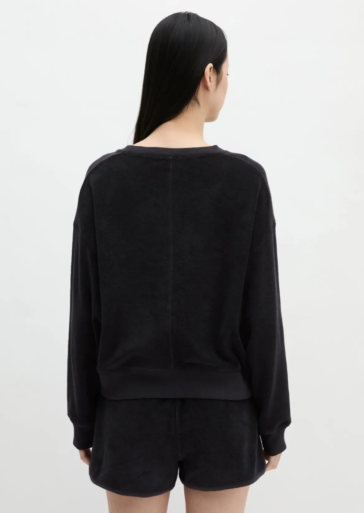 Frottee-Sweatshirt regular aus Organic Cotton-Mix