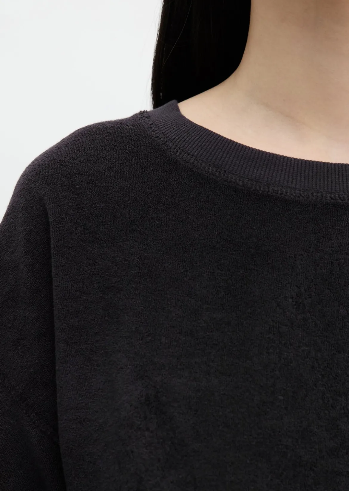 Frottee-Sweatshirt regular aus Organic Cotton-Mix