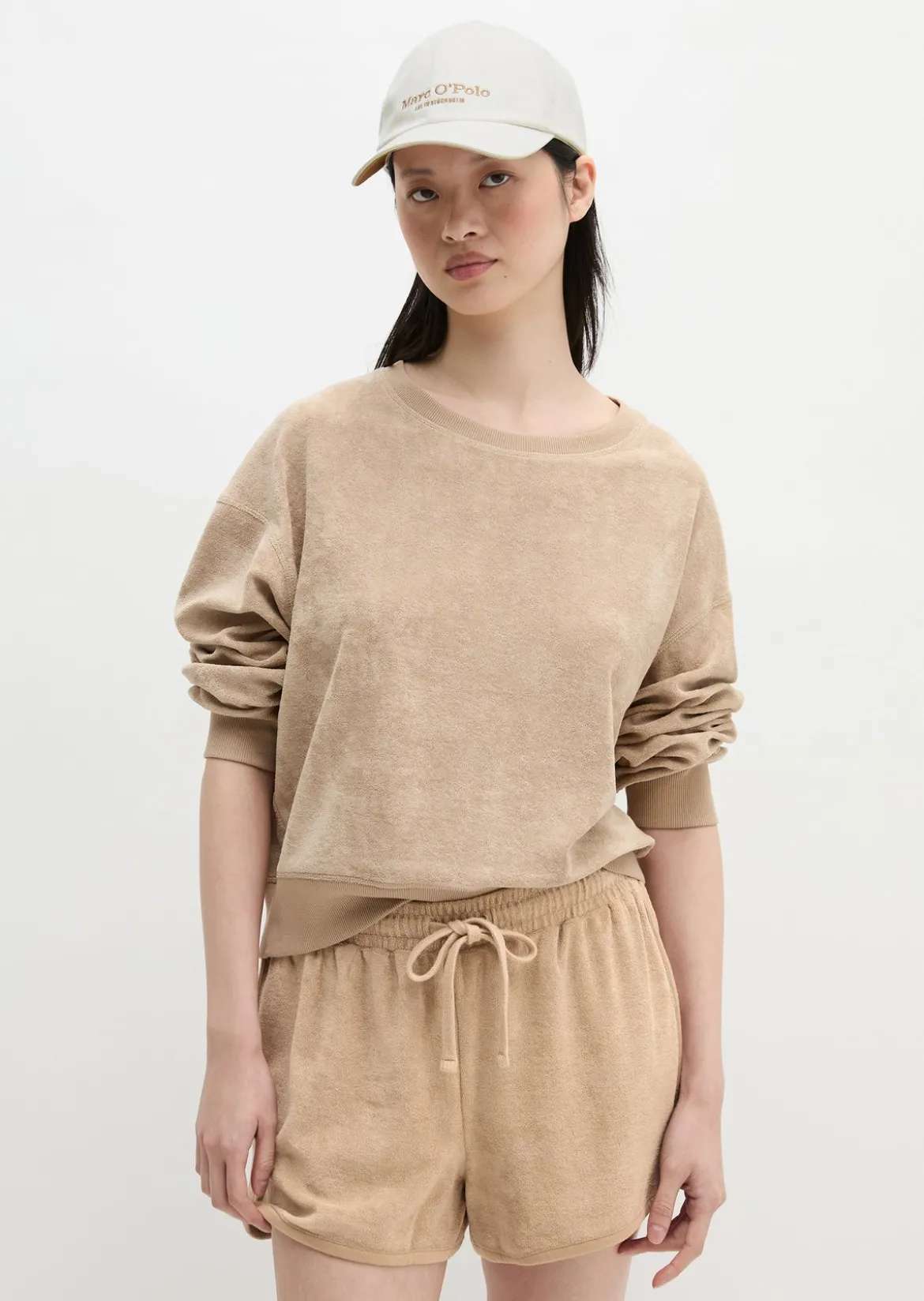 Frottee-Sweatshirt regular aus Organic Cotton-Mix