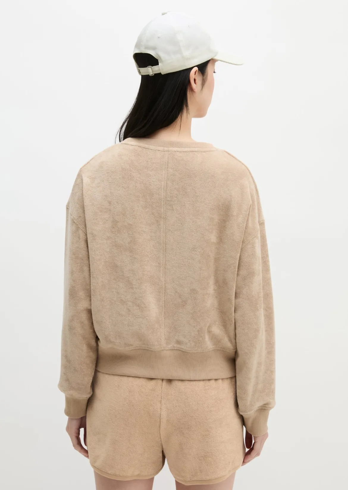 Frottee-Sweatshirt regular aus Organic Cotton-Mix