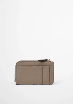 Geldbörse aus einer Lederalternative aus recyceltem Polyester