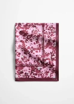 Gemustertes Tuch aus Viskose-Twill