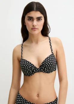 Gepolstertes Bikini-Top mit Bügeln