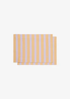 Gestreiftes Tischset im 2er Pack