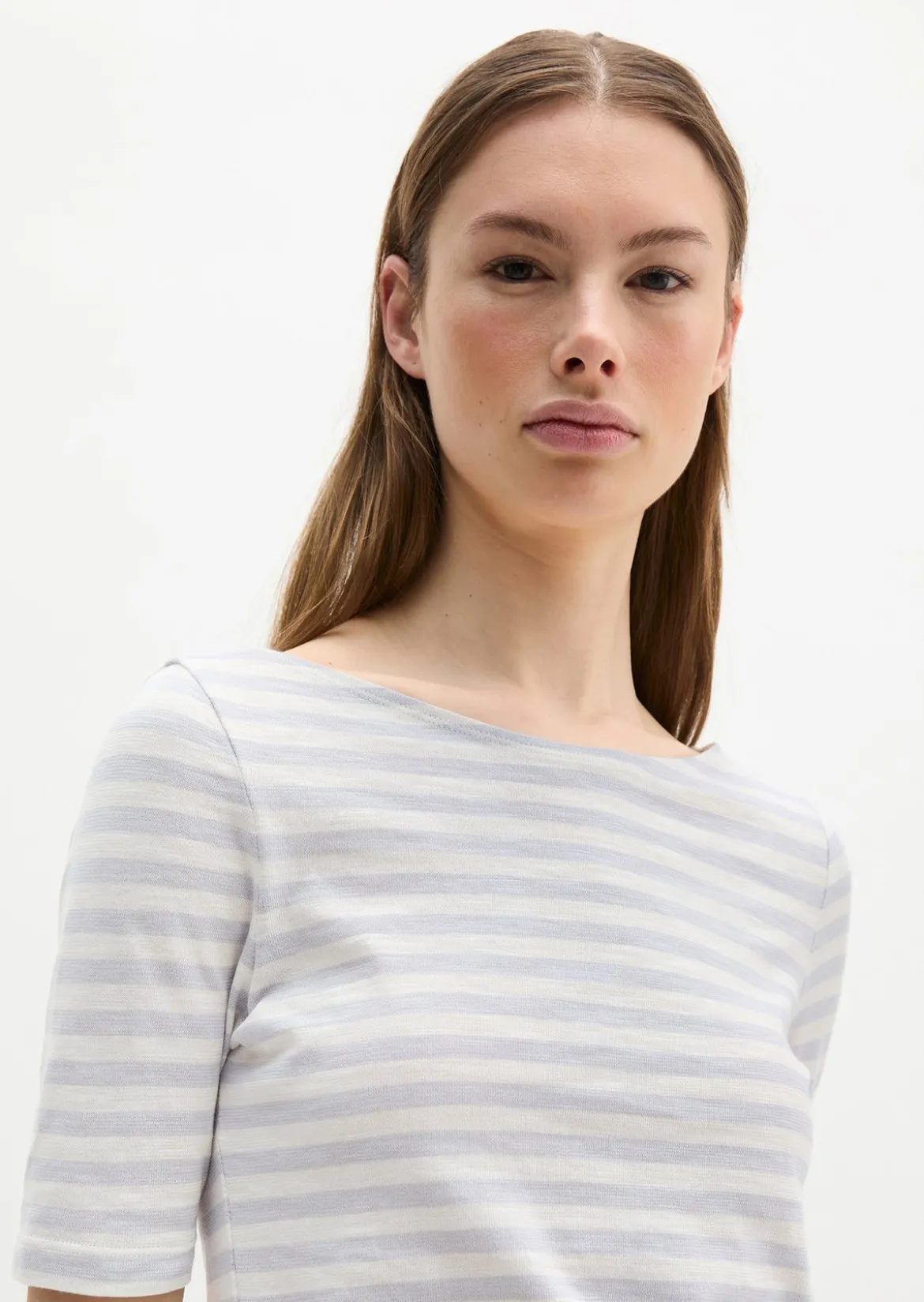 Gestreiftes T-Shirt regular aus Organic Cotton-Jersey