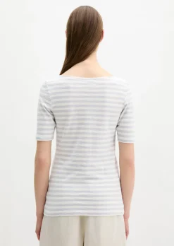 Gestreiftes T-Shirt regular aus Organic Cotton-Jersey