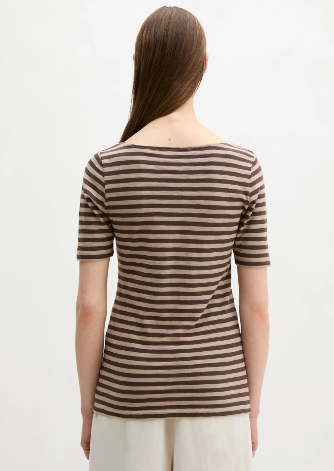 Gestreiftes T-Shirt regular aus Organic Cotton-Jersey