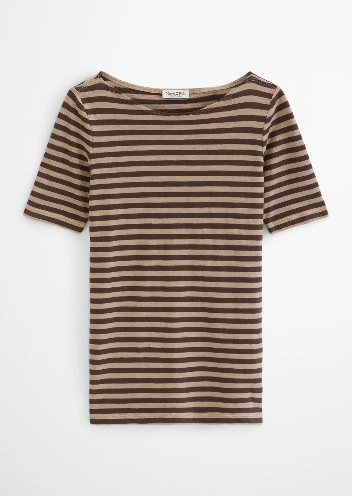 Gestreiftes T-Shirt regular aus Organic Cotton-Jersey