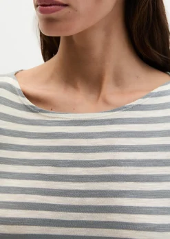 Gestreiftes T-Shirt regular aus Organic Cotton-Jersey
