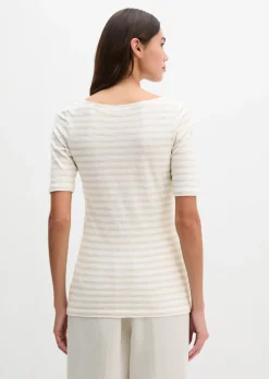 Gestreiftes T-Shirt regular aus Organic Cotton-Jersey