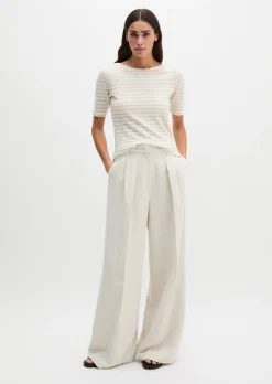 Gestreiftes T-Shirt regular aus Organic Cotton-Jersey