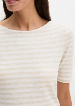 Gestreiftes T-Shirt regular aus Organic Cotton-Jersey