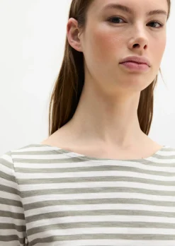 Gestreiftes T-Shirt regular aus Organic Cotton-Jersey