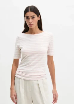 Gestreiftes T-Shirt regular aus Organic Cotton-Jersey