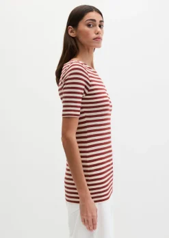 Gestreiftes T-Shirt regular aus Organic Cotton-Jersey