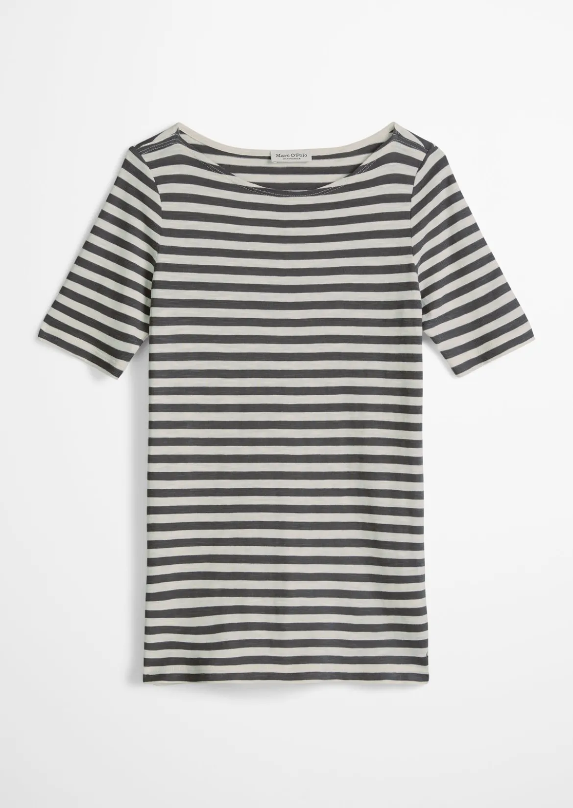 Gestreiftes T-Shirt regular aus Organic Cotton-Jersey