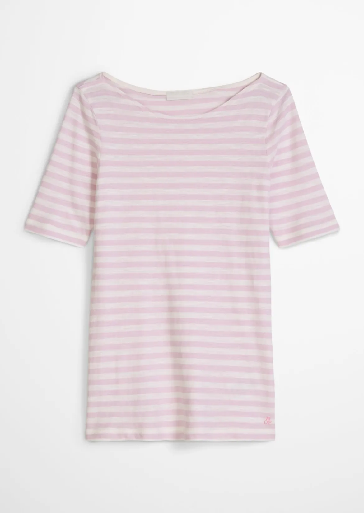Gestreiftes T-Shirt slim aus Organic Cotton-Jersey
