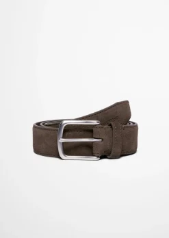 Gürtel aus weichem Veloursleder