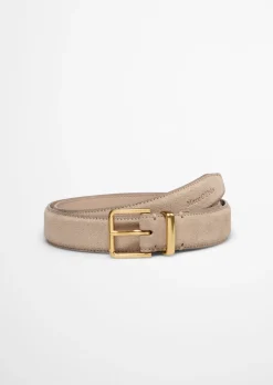 Gürtel aus weichem Veloursleder