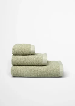 Handtuch Model Timeless Melange aus Organic Cotton Terry