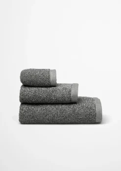 Handtuch Model Timeless Melange aus Organic Cotton Terry
