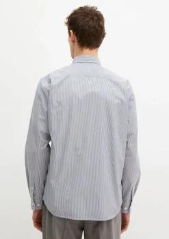 Hemd regular aus Bio-Baumwoll-Popeline