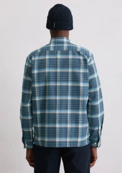 Hemd regular aus schwerem Bio-Baumwoll-Twill