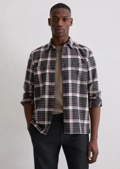Hemd regular aus schwerem Bio-Baumwoll-Twill