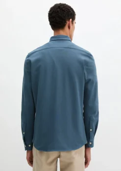 Hemd shaped aus Bio-Baumwoll-Piqué