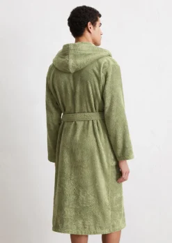 Herren-Bademantel Model Timeless mit Kapuze