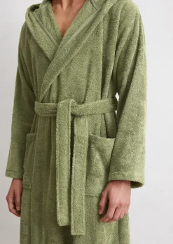 Herren-Bademantel Model Timeless mit Kapuze
