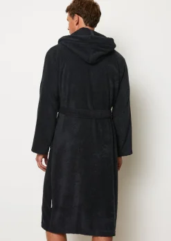 Herren-Bademantel Model Timeless mit Kapuze