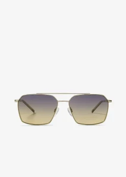 Herren-Sonnenbrille aus leichtem Metall