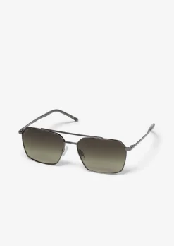 Herren-Sonnenbrille aus leichtem Metall