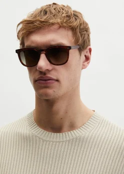 Herren-Sonnenbrille aus leichtem Bio-Acetat