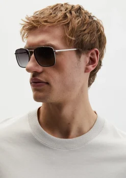 Herren-Sonnenbrille im Aviator-Stil